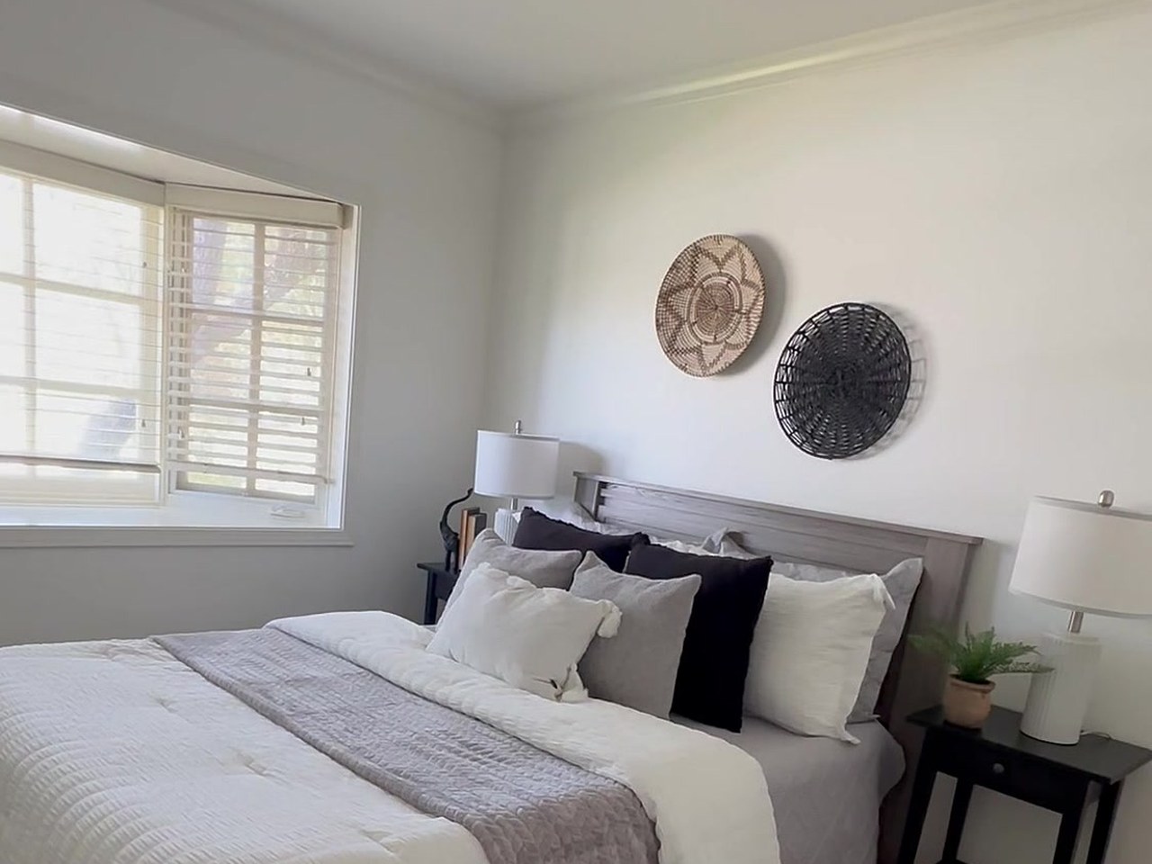 Staged primary bedroom &mdash; Irvine vacant staging by Staging OC (Sierra Siena)